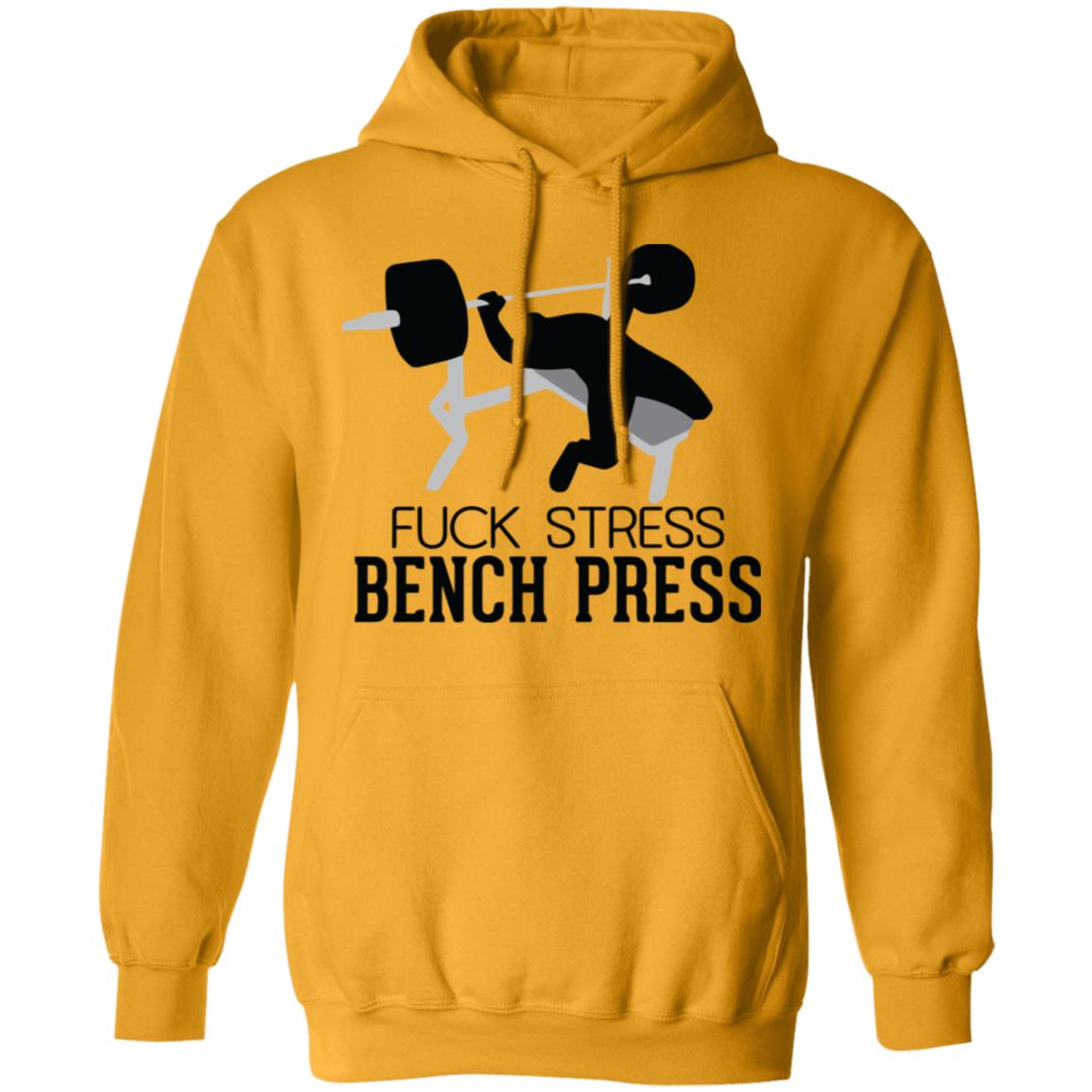 bench press shirt white hoodie sweatshirt - Teechipus