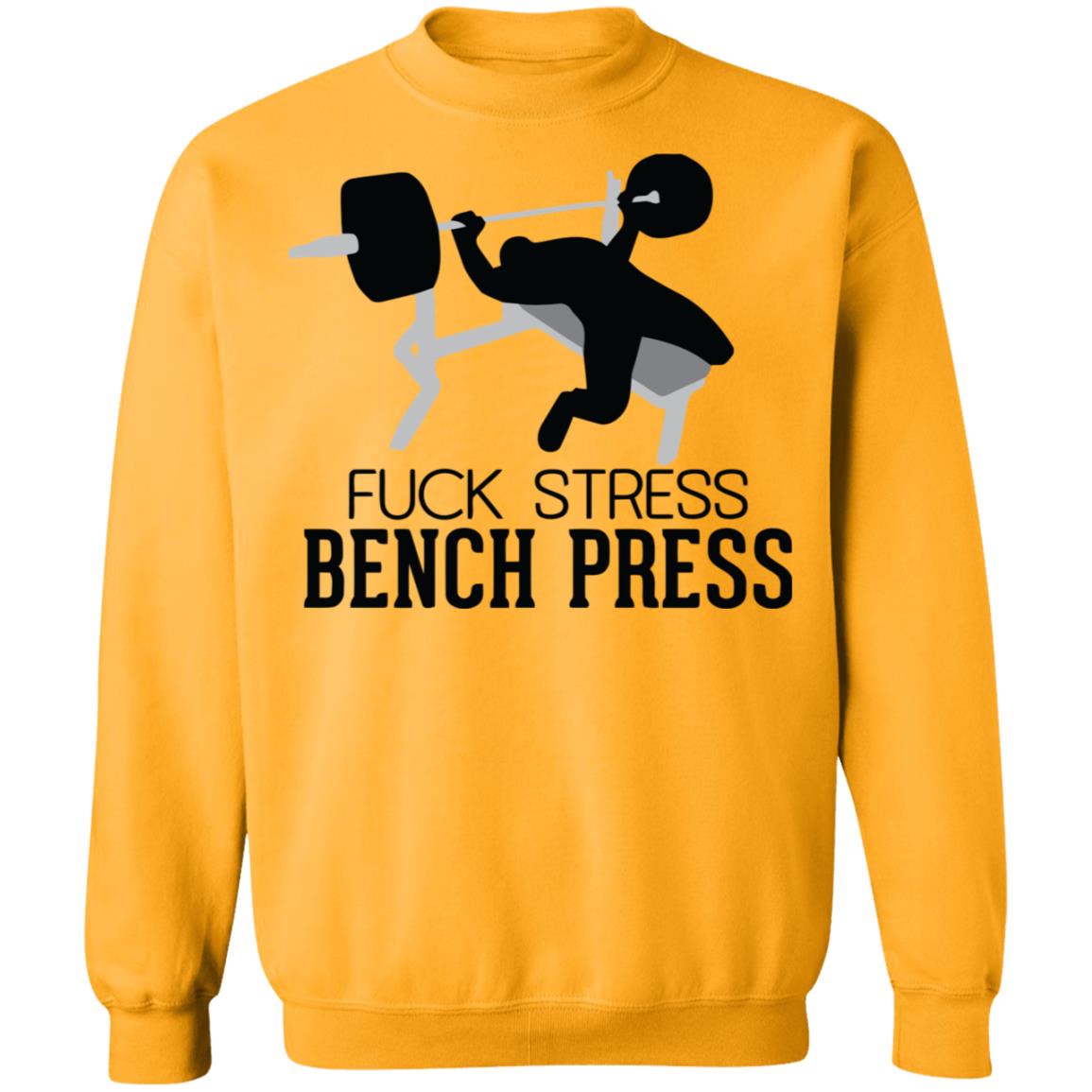 bench press shirt white hoodie sweatshirt - Teechipus