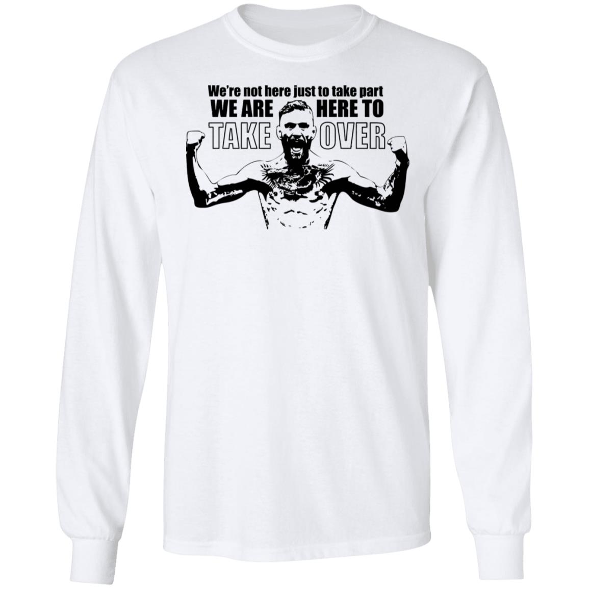 Conor Mcgregor shirt white hoodie t shirt - Teechipus