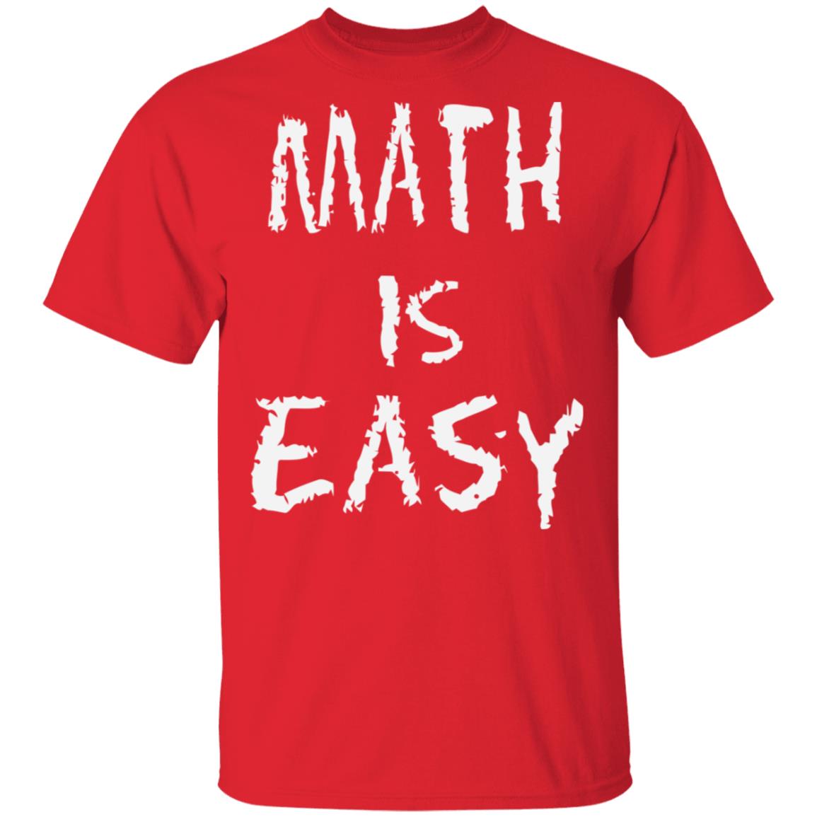 math is easy shirt black hoodie t shirt - Teechipus