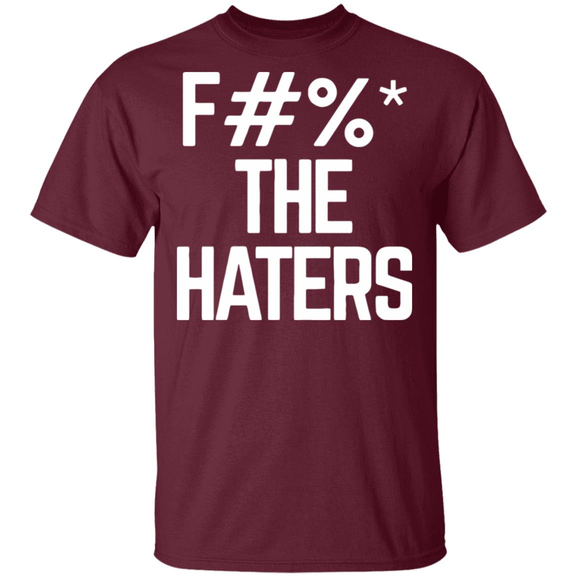 f the haters ria merch black hoodie t shirt - Teechipus