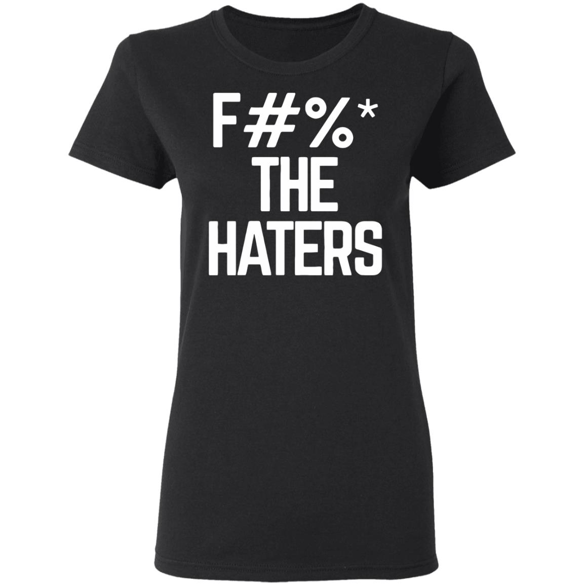 f the haters ria merch black hoodie t shirt - Teechipus