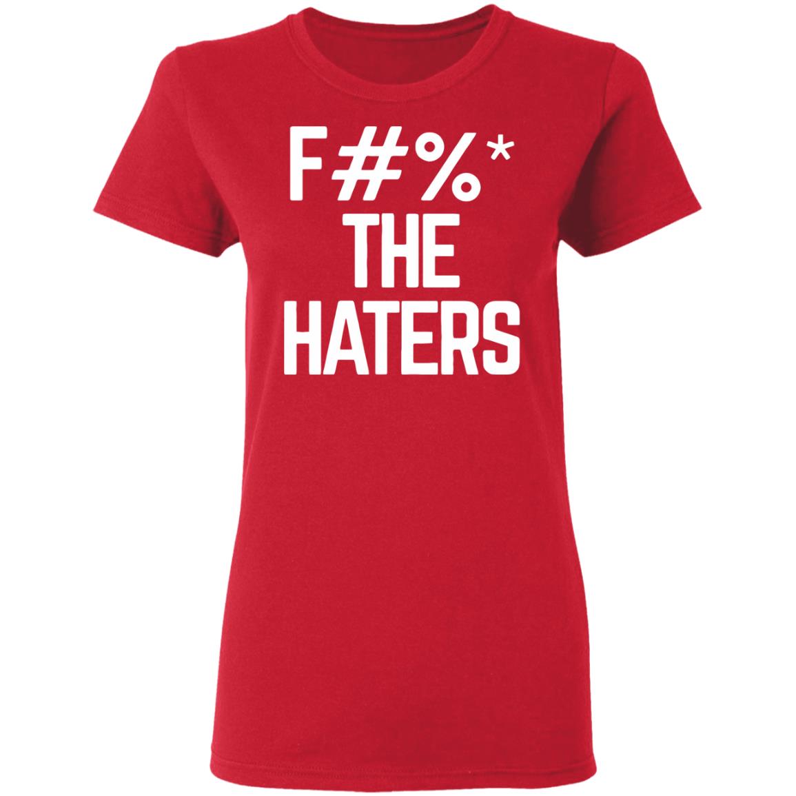 f the haters ria merch black hoodie t shirt - Teechipus