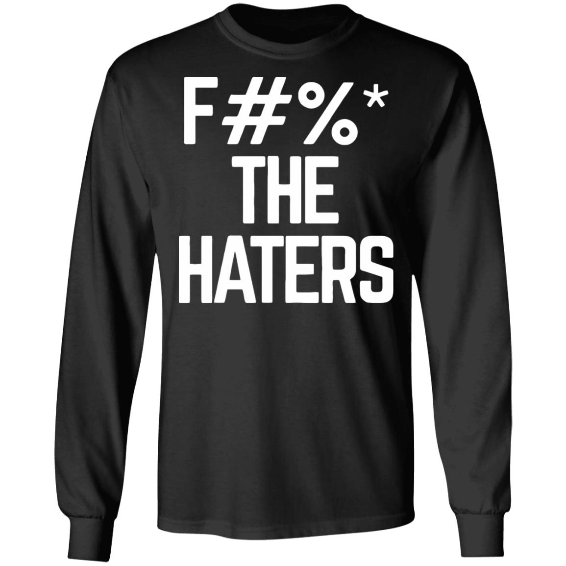 f the haters ria merch black hoodie t shirt - Teechipus