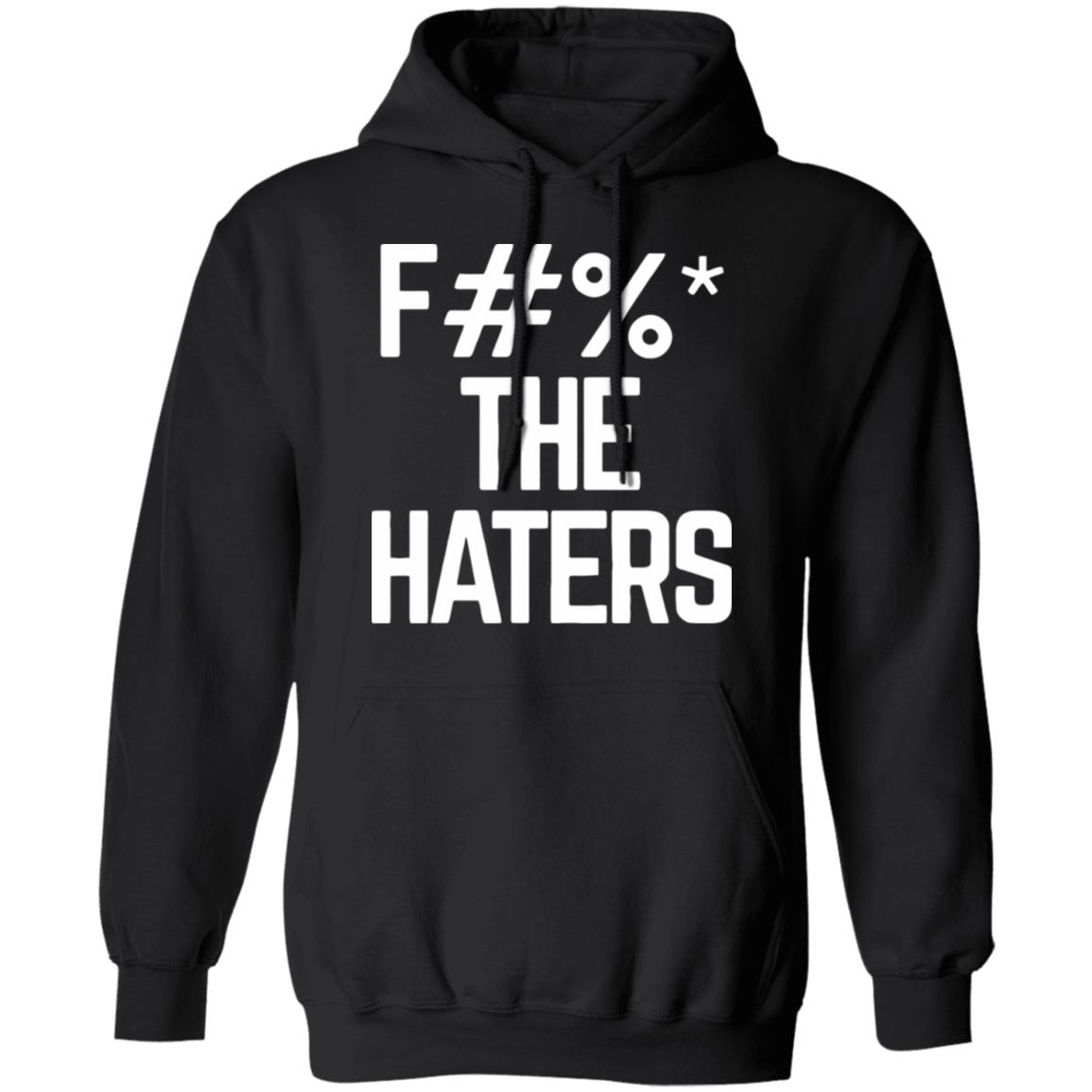 f the haters ria merch black hoodie t shirt - Teechipus