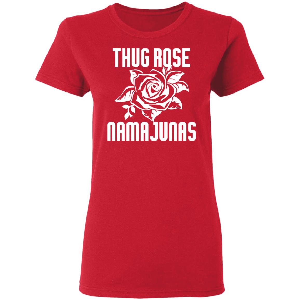 Thug Rose Namajunas T Shirt black hoodie sweatshirt - Teechipus