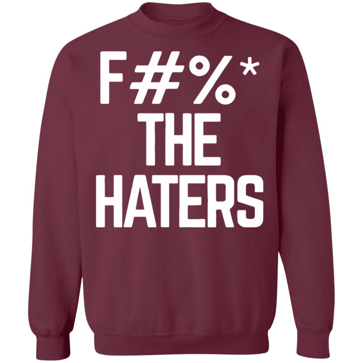 f the haters ria merch black hoodie t shirt - Teechipus