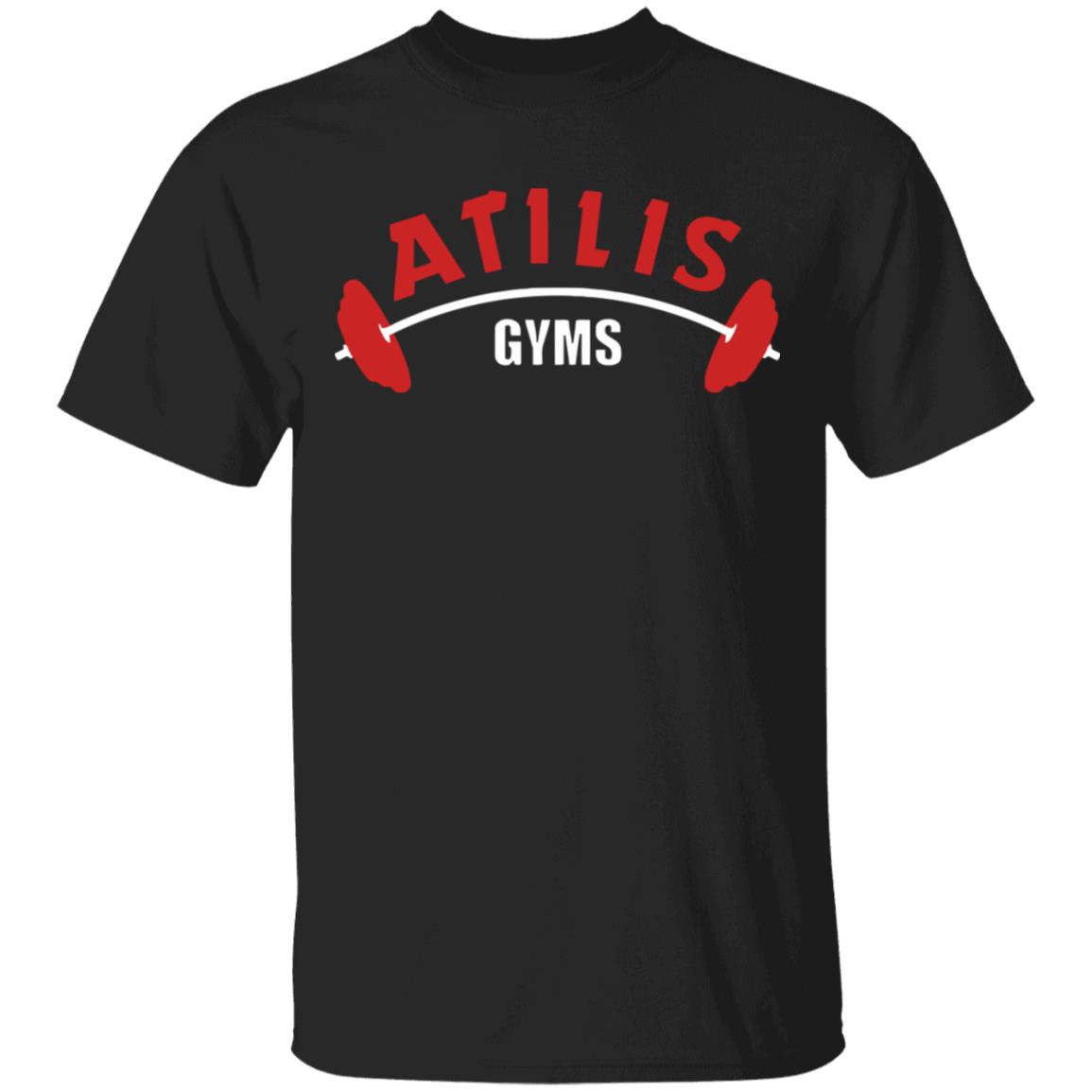 atilis gym t shirt black hoodie sweatshirt - Teechipus