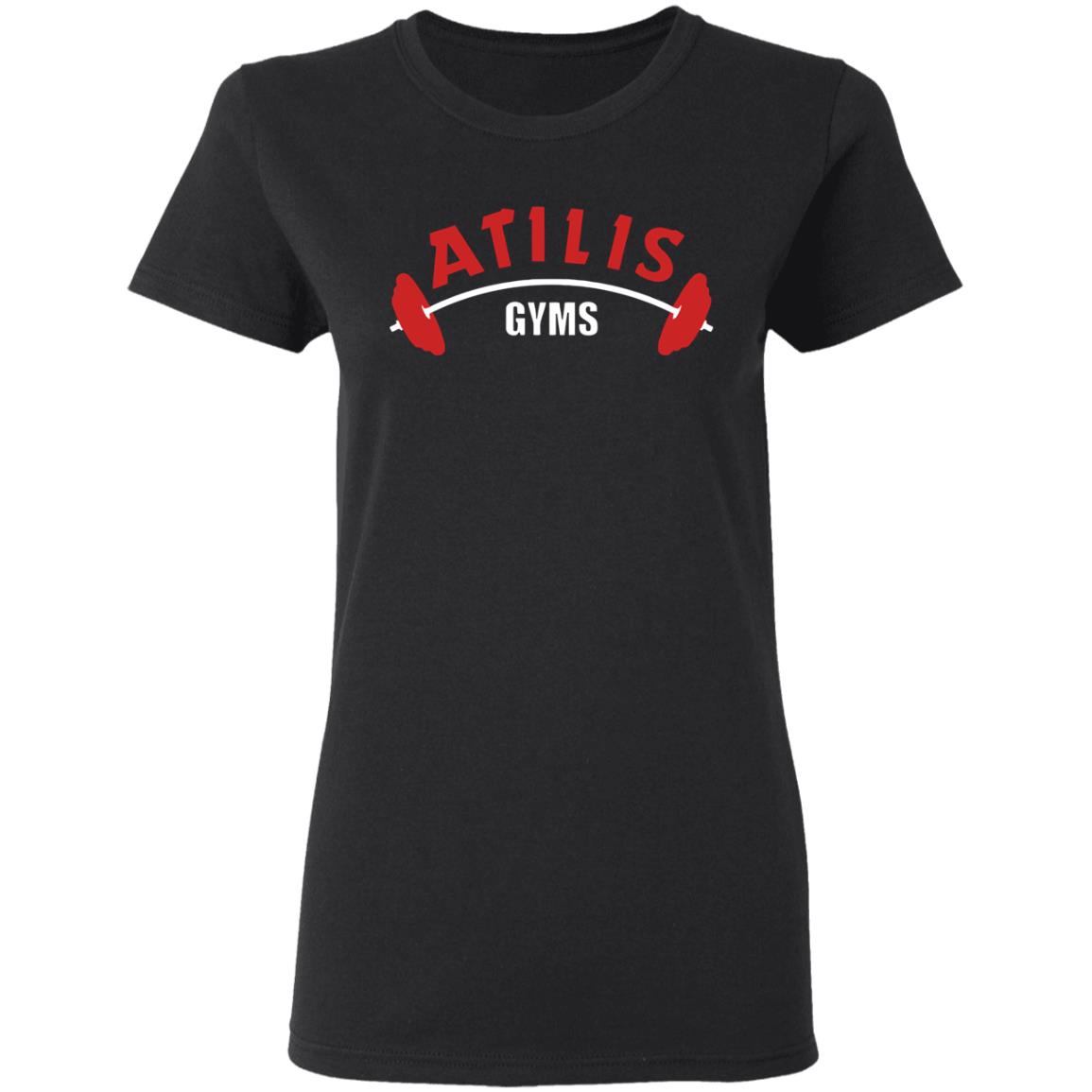 atilis gym t shirt black hoodie sweatshirt - Teechipus