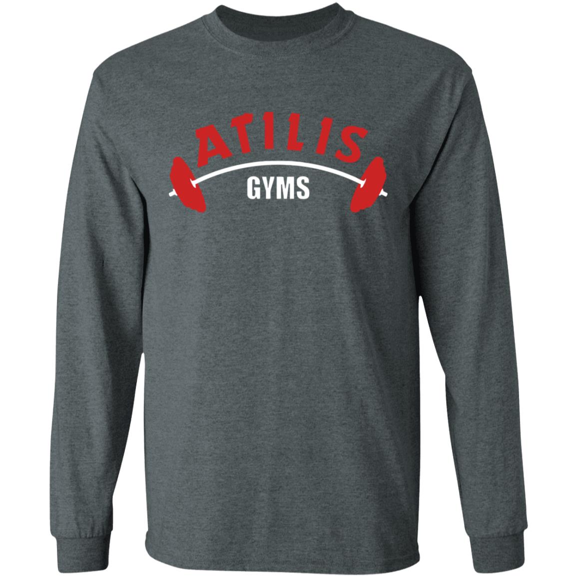 atilis gym t shirt black hoodie sweatshirt - Teechipus