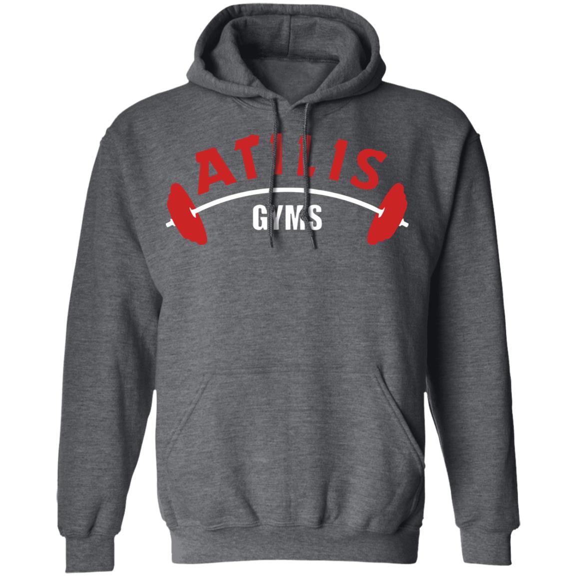 atilis gym t shirt black hoodie sweatshirt - Teechipus
