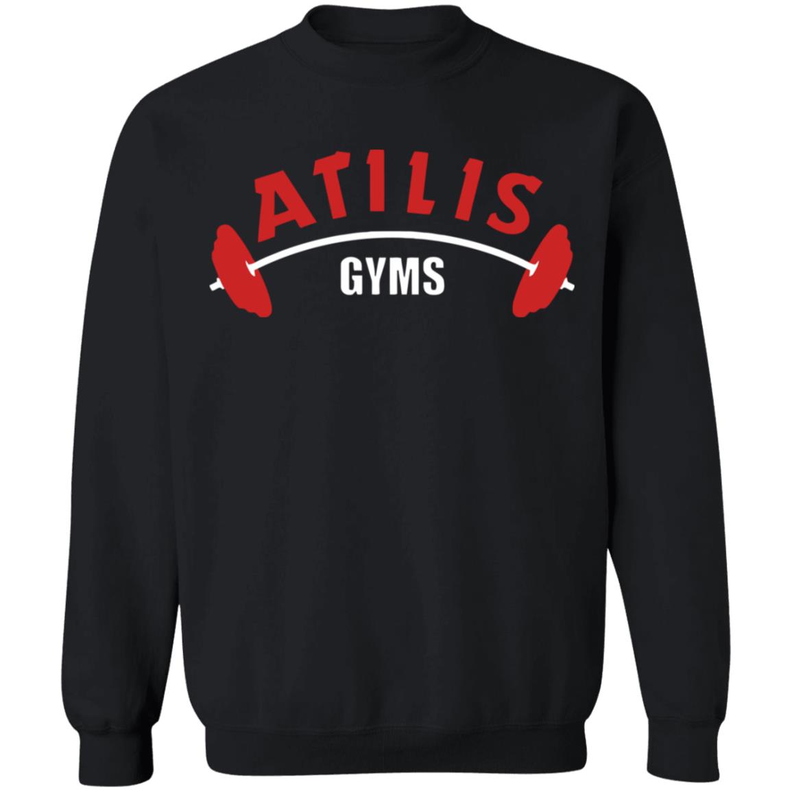 atilis gym t shirt black hoodie sweatshirt - Teechipus