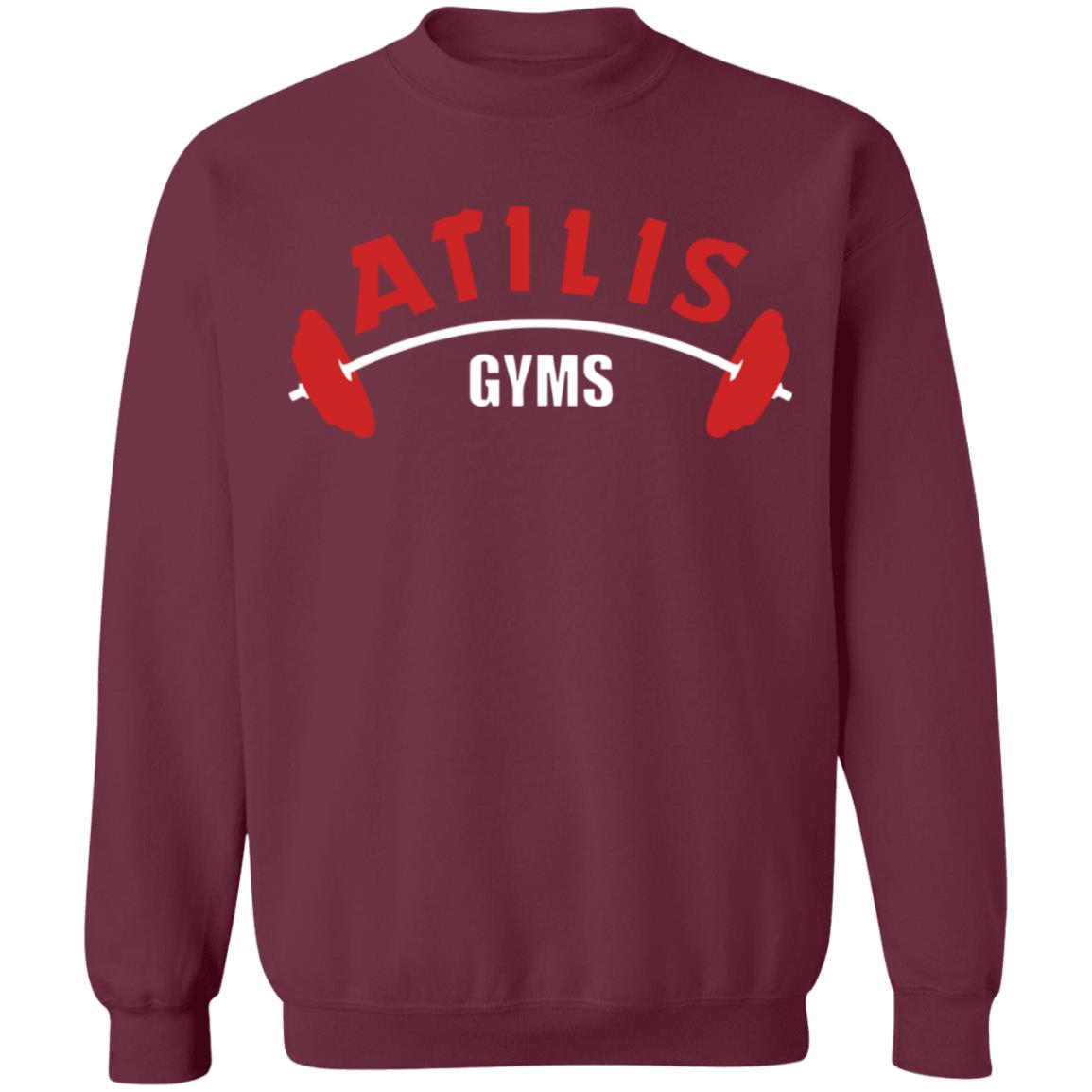 atilis gym t shirt black hoodie sweatshirt - Teechipus