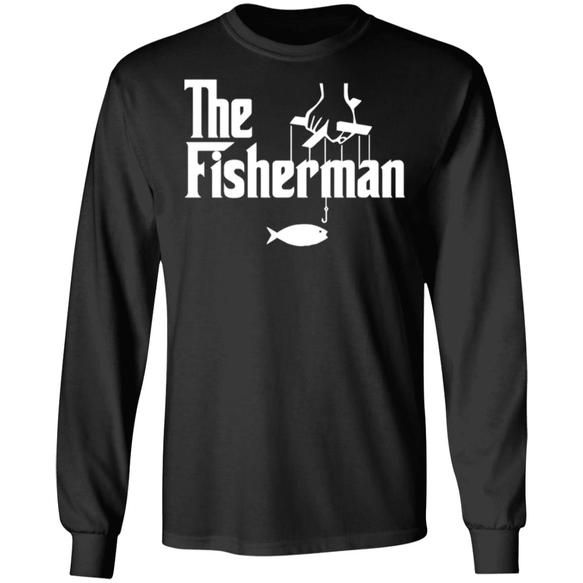 The Fisherman shirt black hoodie sweatshirt - Teechipus