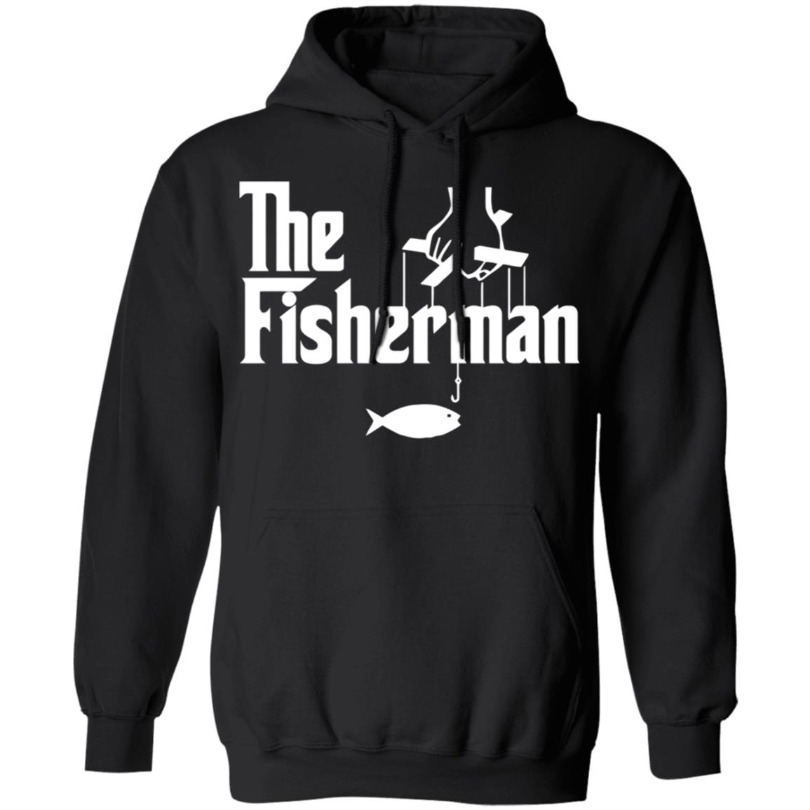 The Fisherman shirt black hoodie sweatshirt - Teechipus