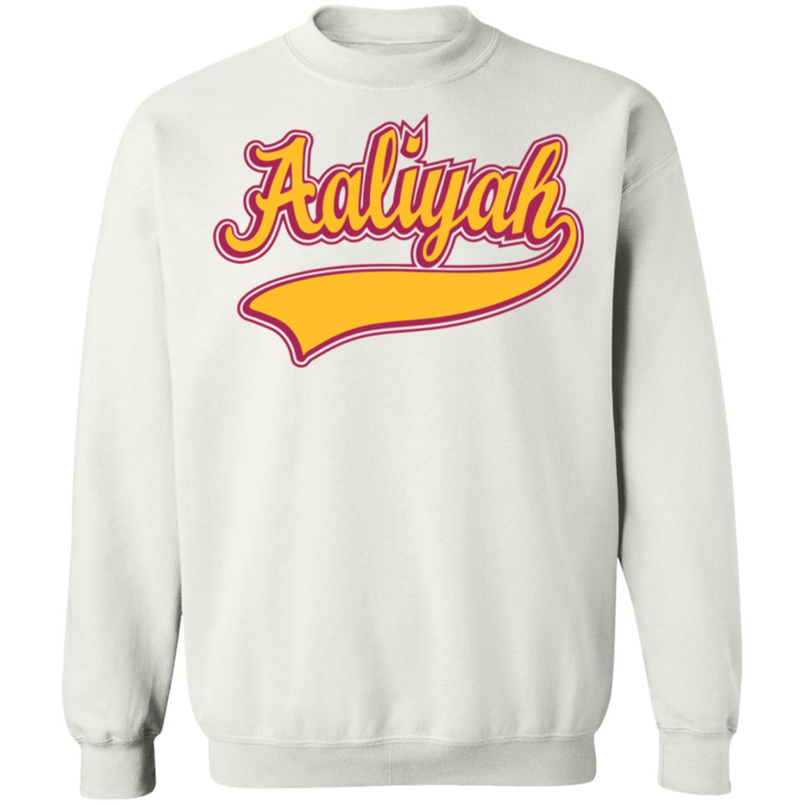 aaliyah shirt white hoodie sweatshirt - Teechipus
