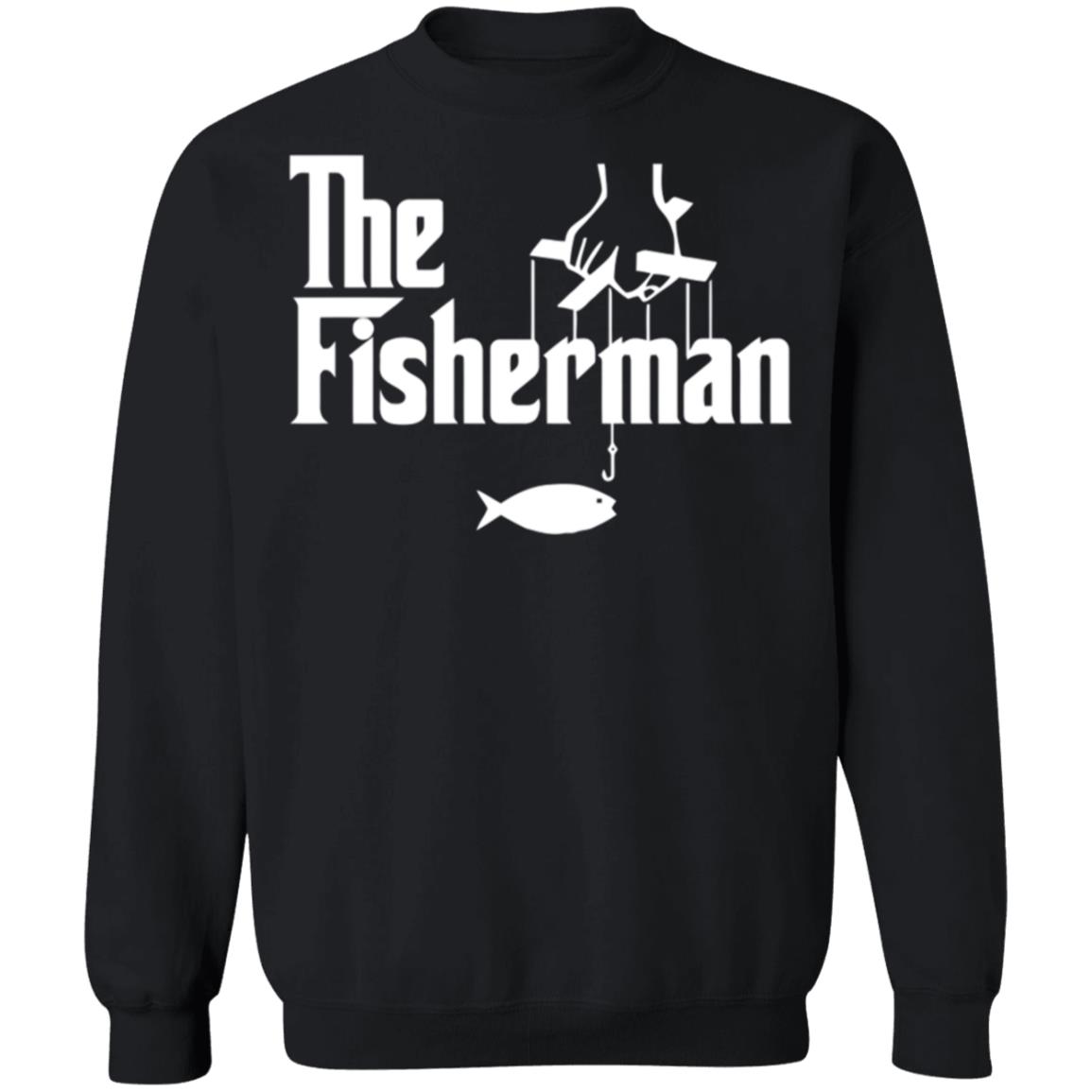 The Fisherman shirt black hoodie sweatshirt - Teechipus