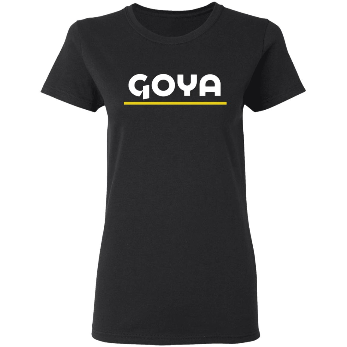 GOYA shirt black hoodie sweatshirt - Teechipus
