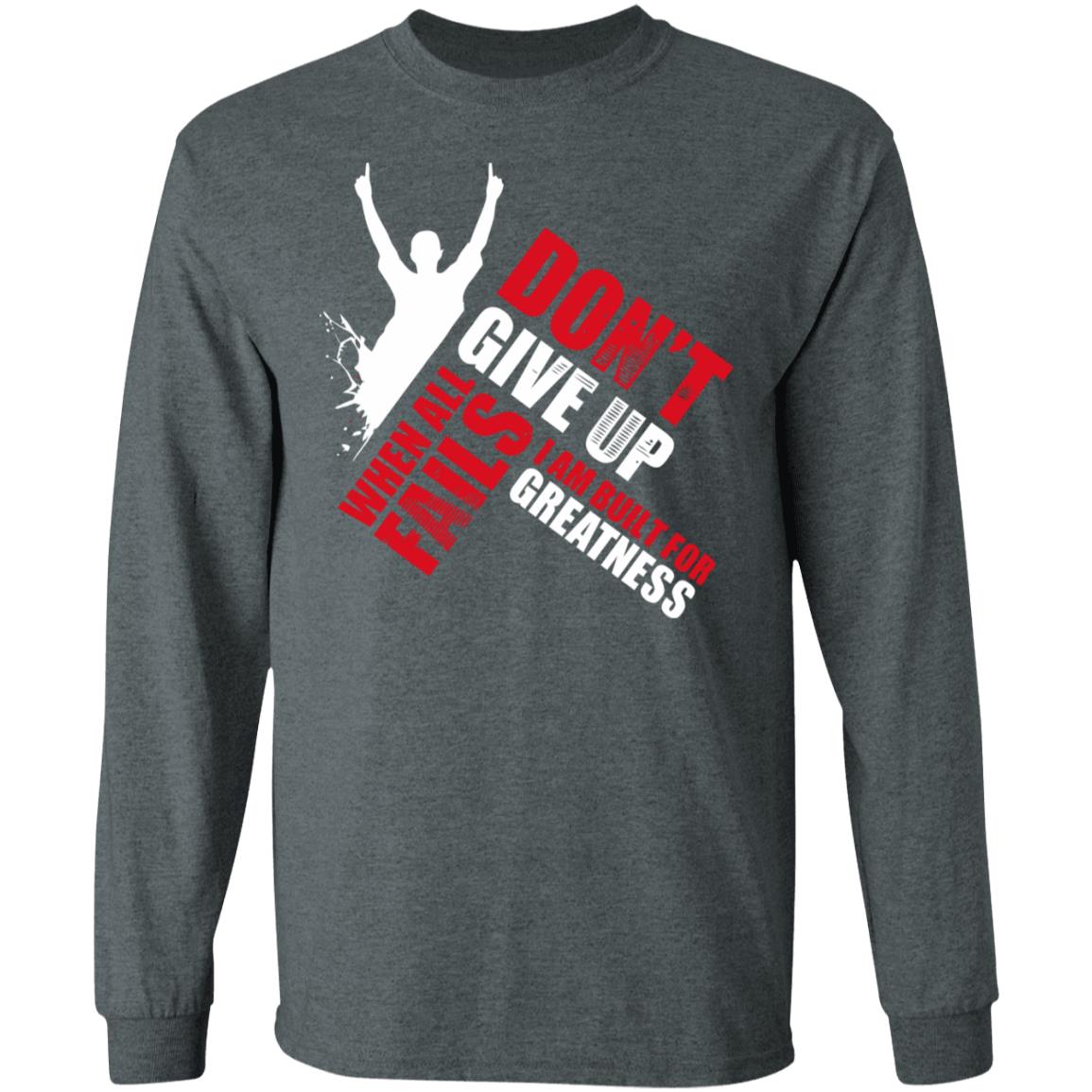 when all fails DONOT GIVE UP SHIRT - Teechipus