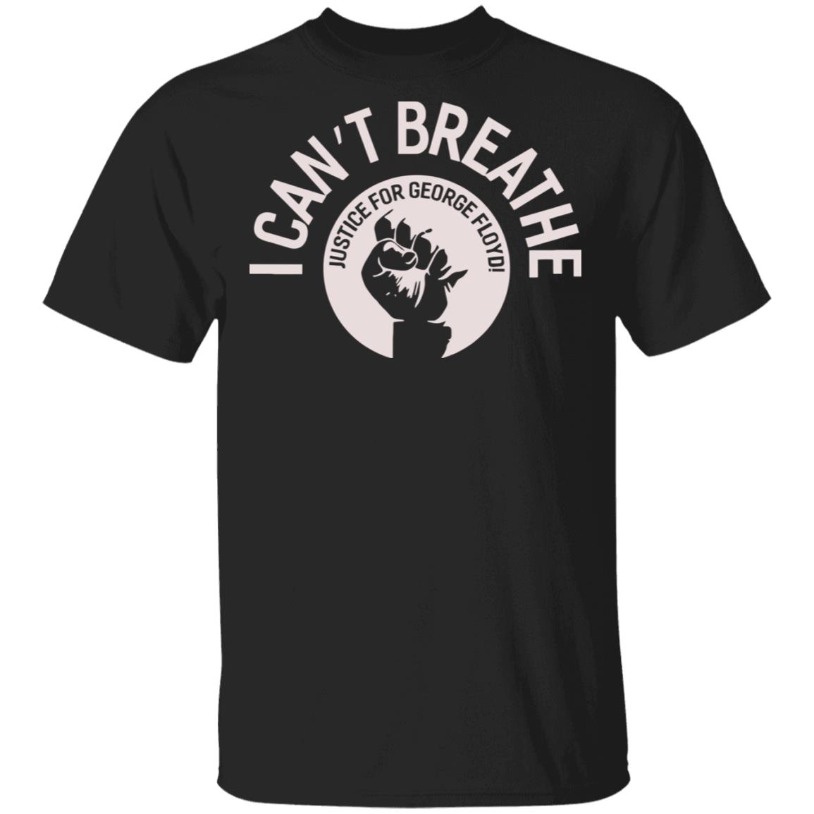 I Cant Breathe T Shirt Black Hoodie Sweatshirt - Teechipus