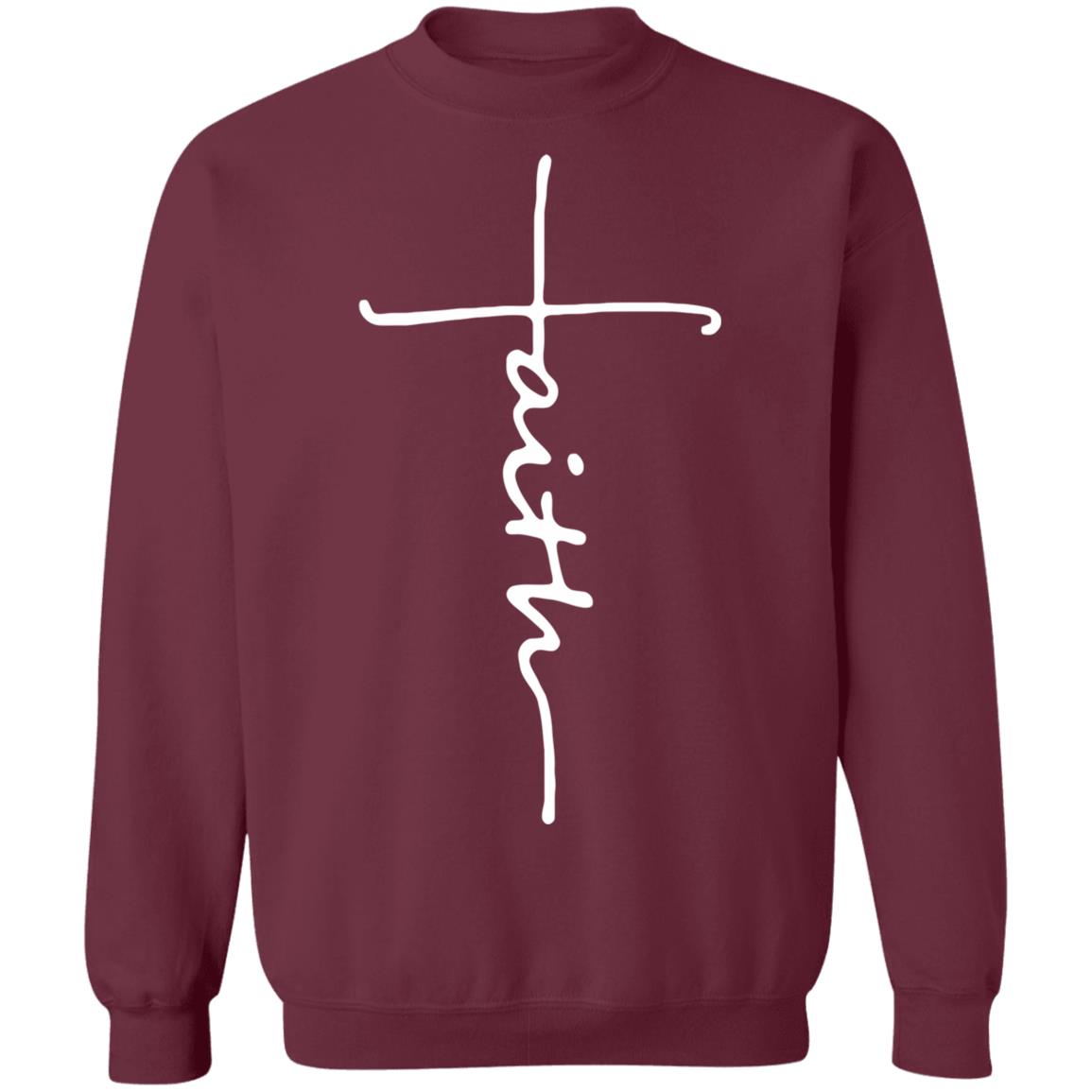 Faith T Shirt Black Hoodie Sweatshirt - Teechipus