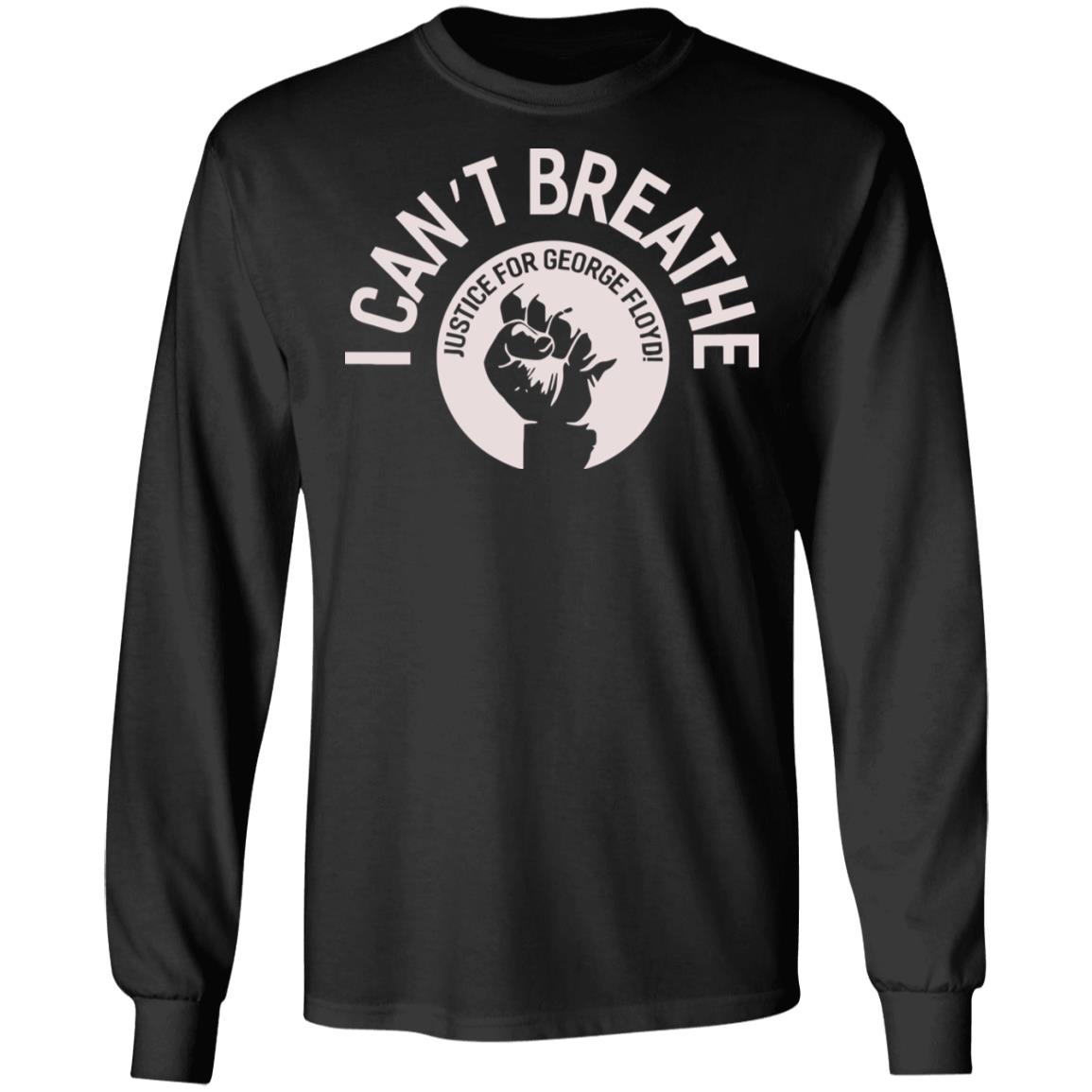 I Cant Breathe T Shirt Black Hoodie Sweatshirt - Teechipus