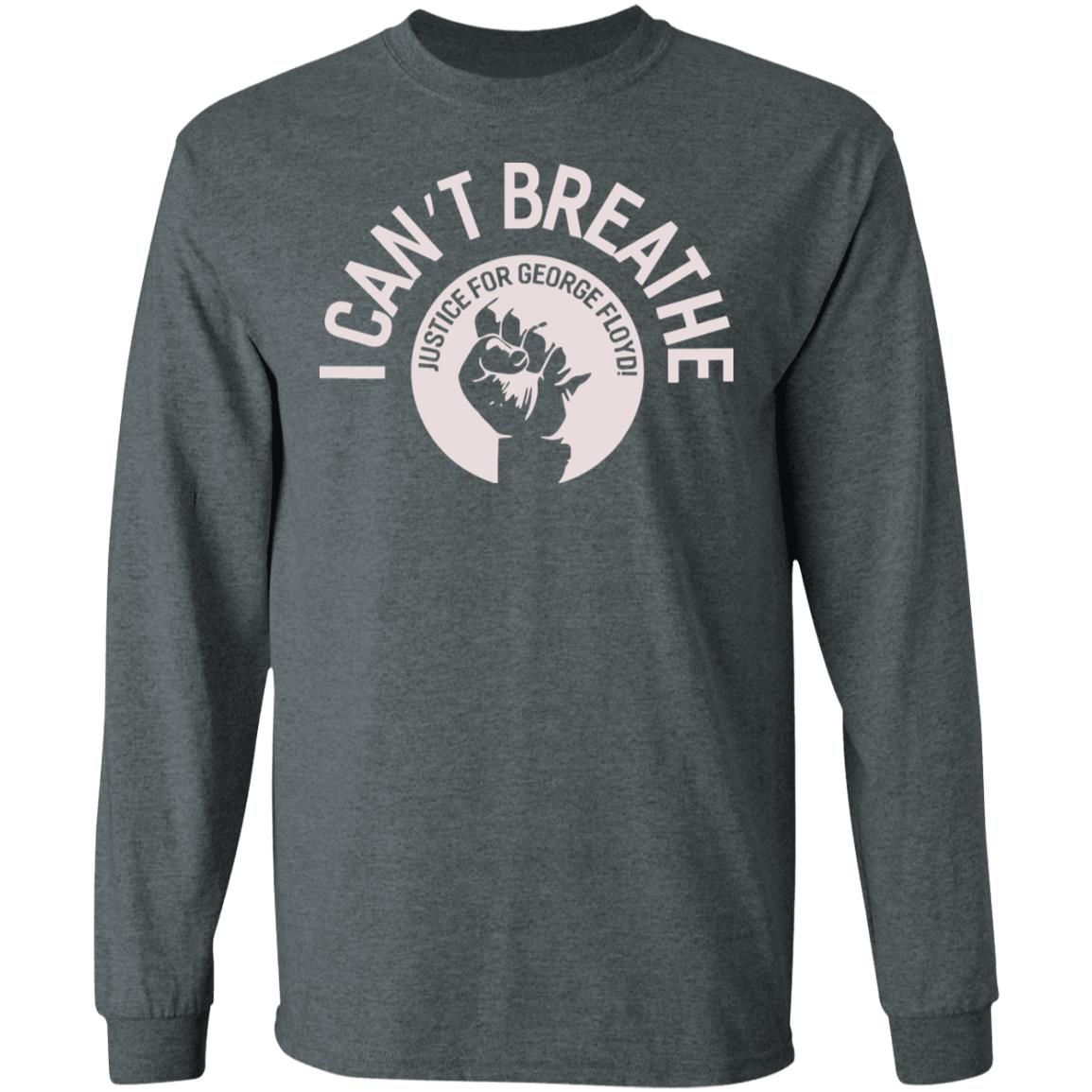 I Cant Breathe T Shirt Black Hoodie Sweatshirt - Teechipus