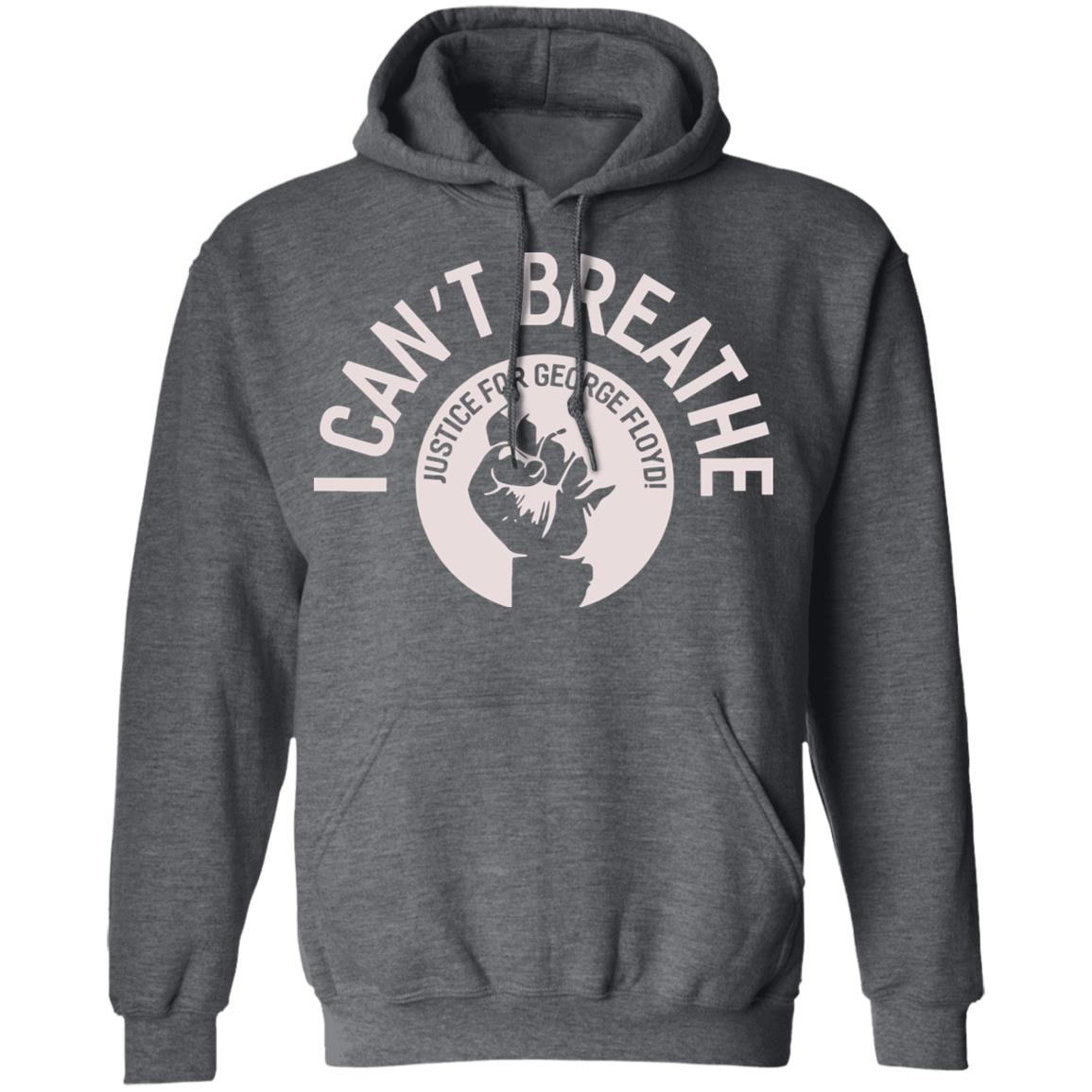 I Cant Breathe T Shirt Black Hoodie Sweatshirt - Teechipus