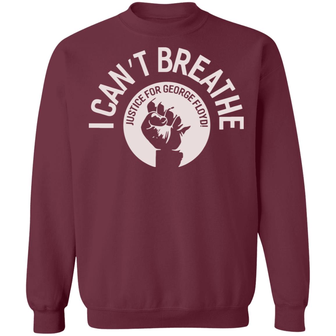 I Cant Breathe T Shirt Black Hoodie Sweatshirt - Teechipus