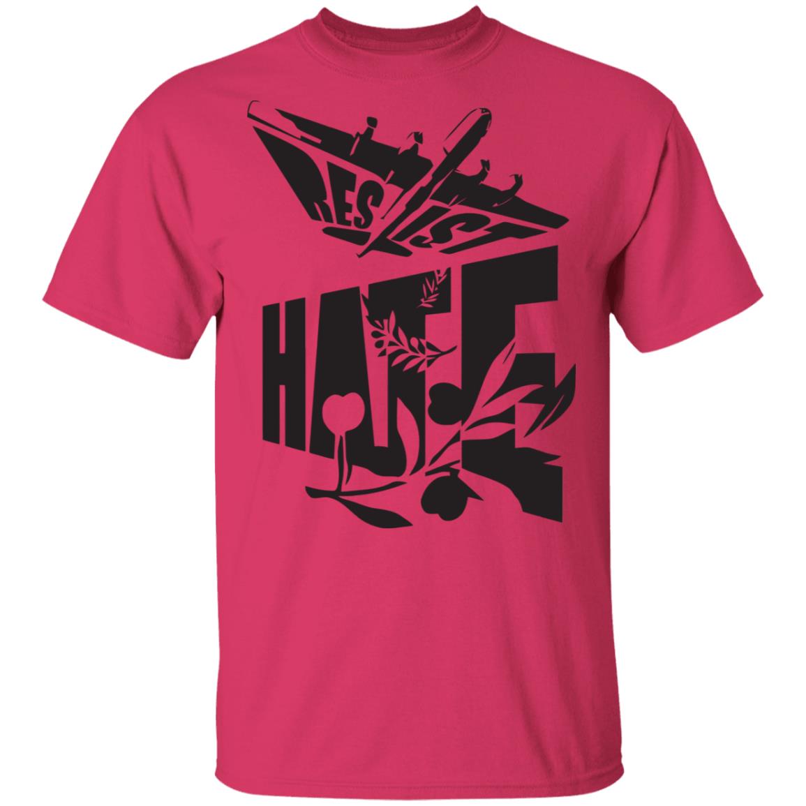 resist Hate e shirt - Teechipus