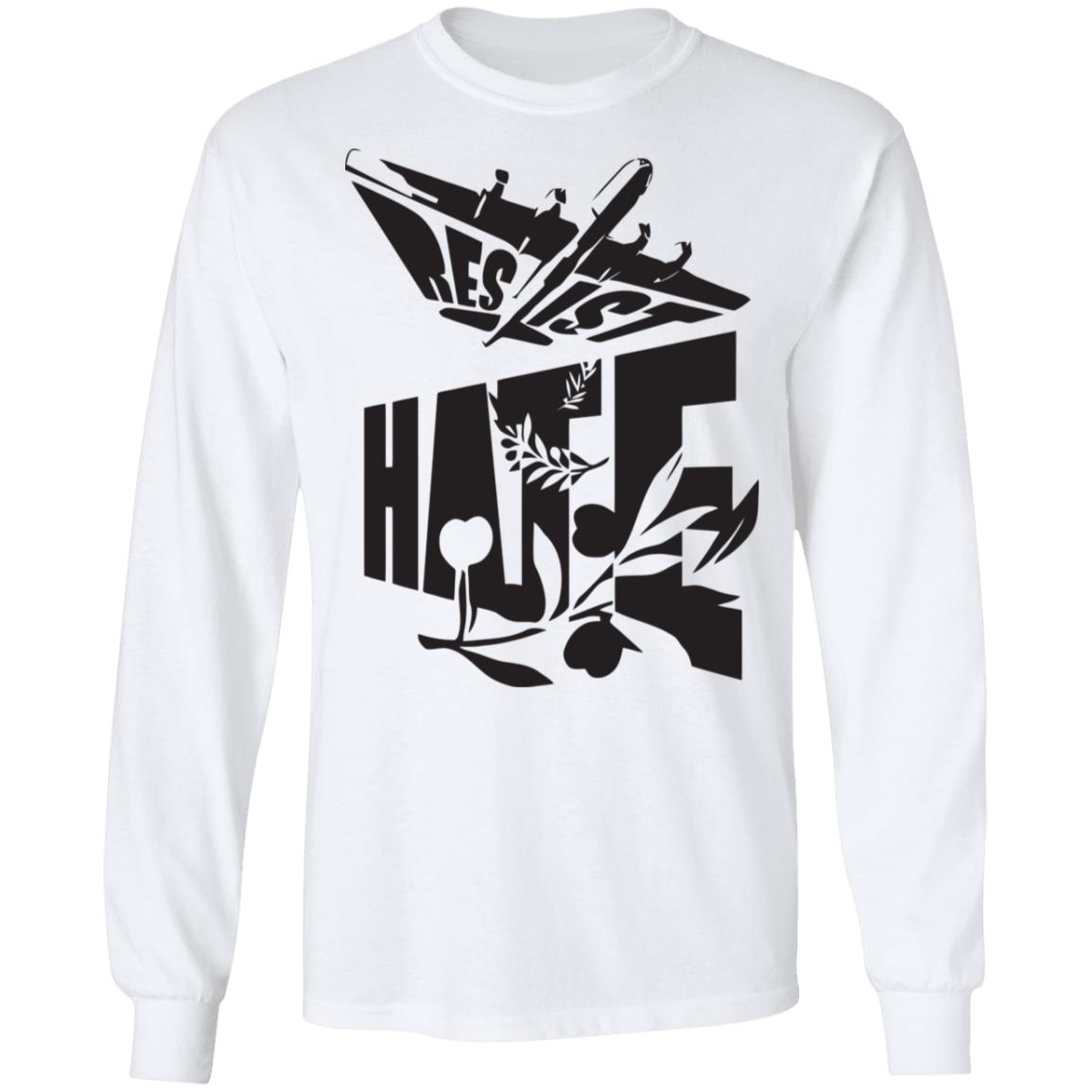 resist Hate e shirt - Teechipus