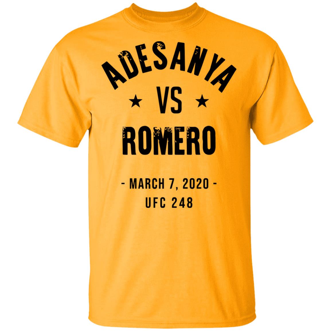 Israel Adesanya vs Yoel Romero UFC 248 Slim Fit T-Shirt - Teechipus
