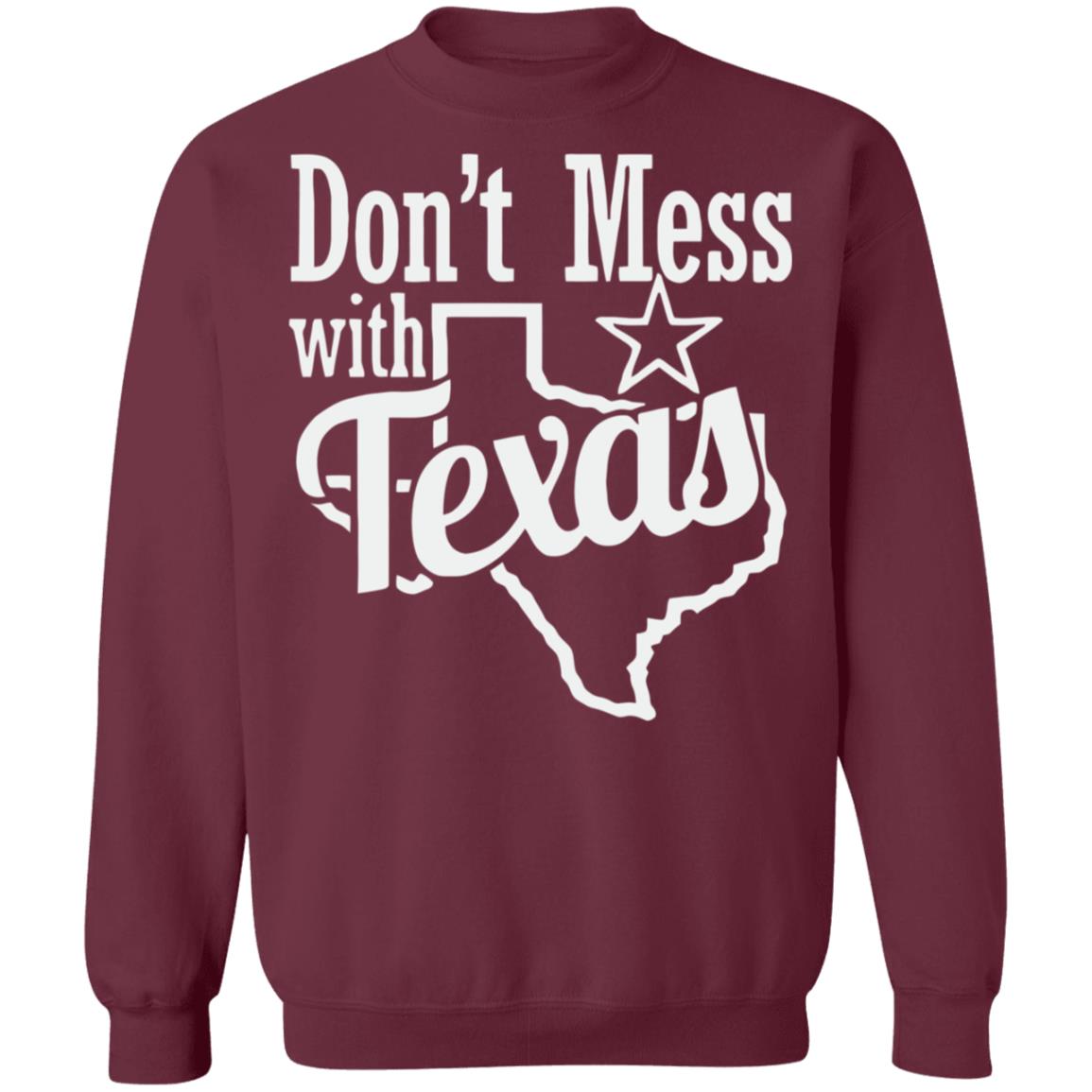 Don't Mess with Texas shirt Black hoodie sweatshirt - Teechipus