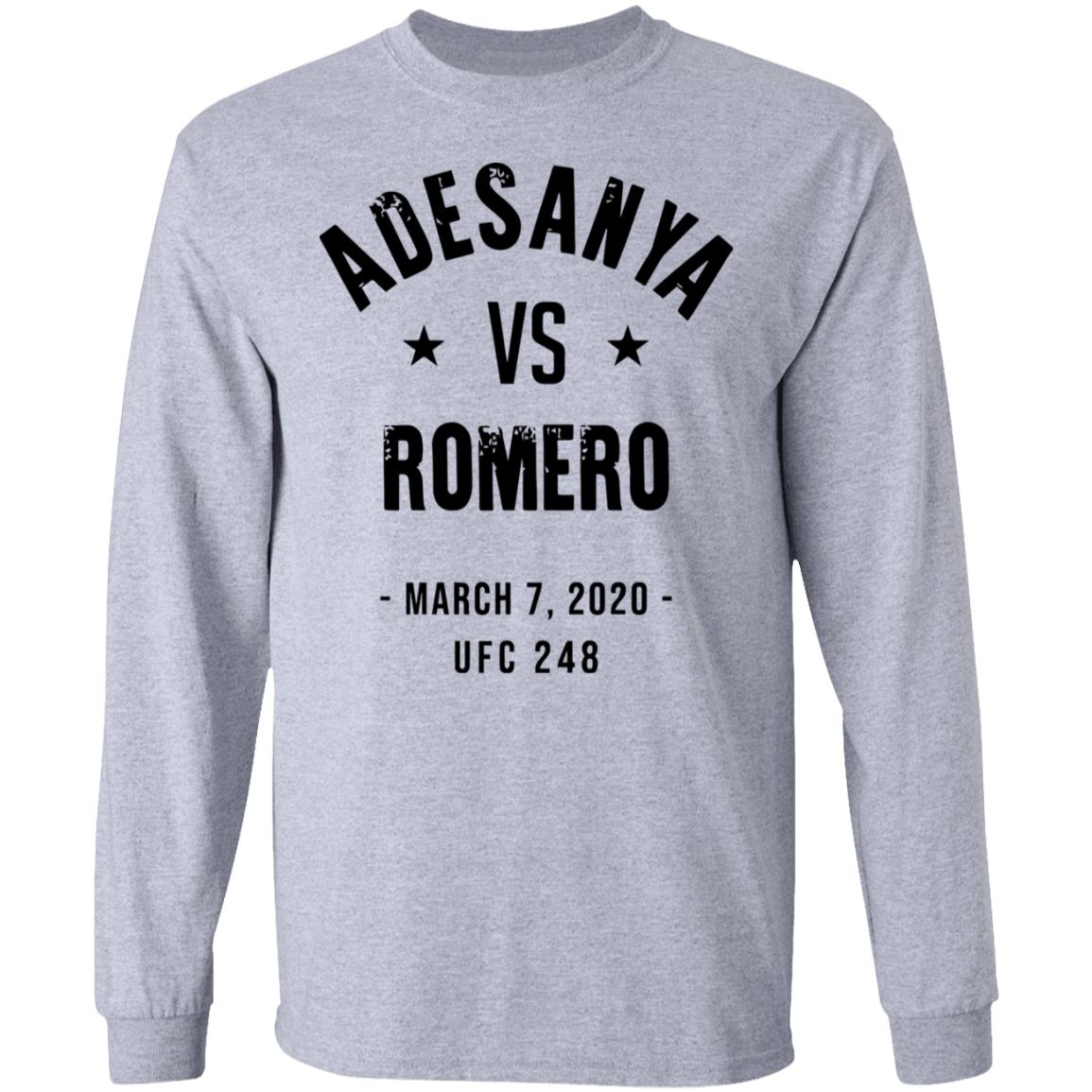 Israel Adesanya vs Yoel Romero UFC 248 Slim Fit T-Shirt - Teechipus