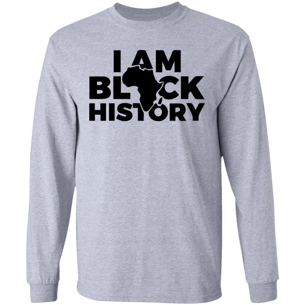 I AM BLACK HISTORY SHIRT White hoodie t shirt - Teechipus