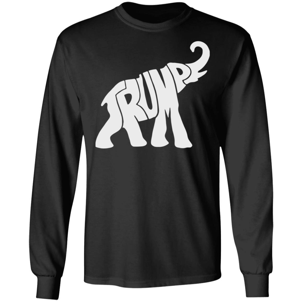 TRUMP Ladies T Shirt Black Hoodie sweatshirt - Teechipus