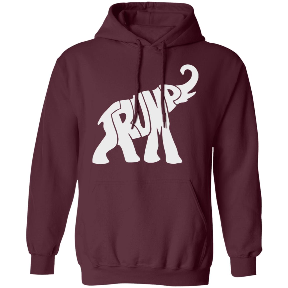 TRUMP Ladies T Shirt Black Hoodie sweatshirt - Teechipus