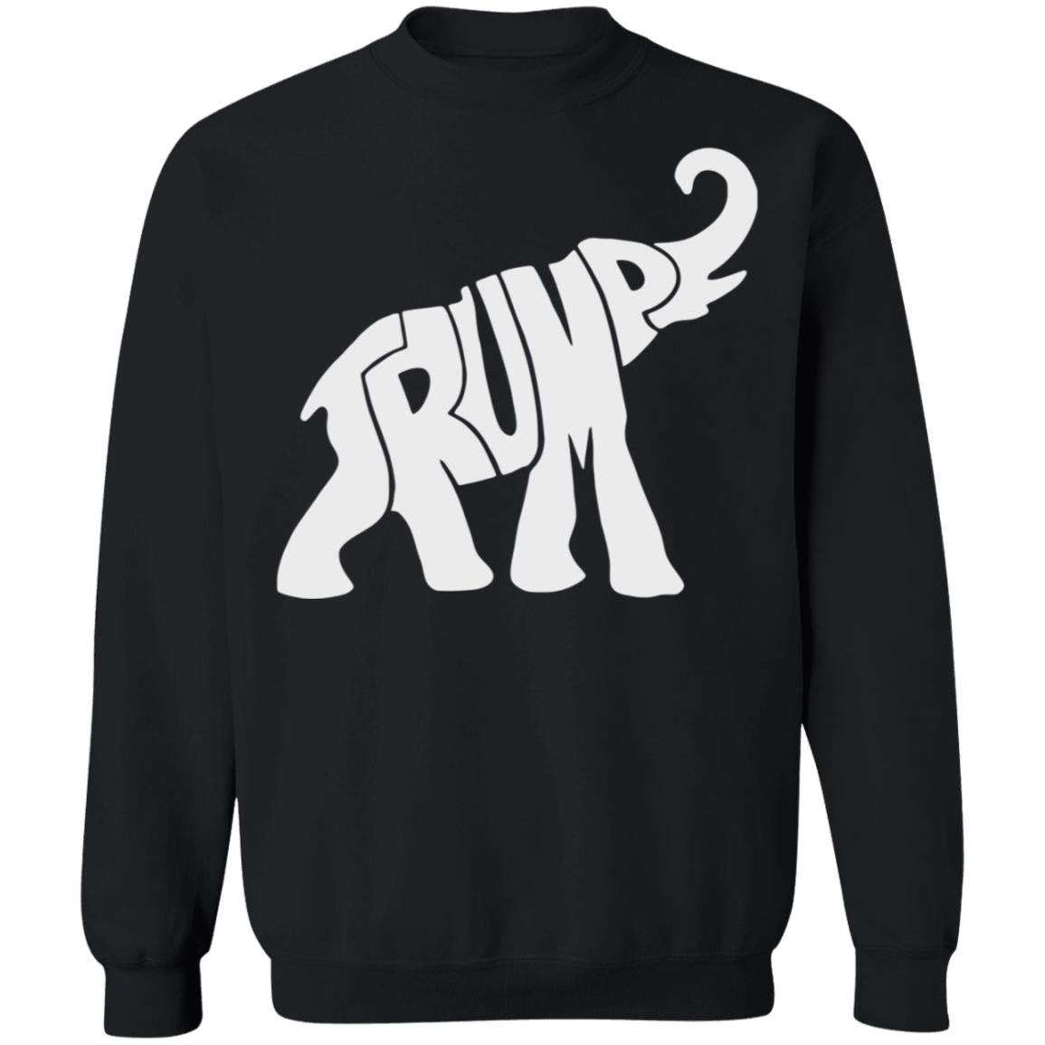 TRUMP Ladies T Shirt Black Hoodie sweatshirt - Teechipus