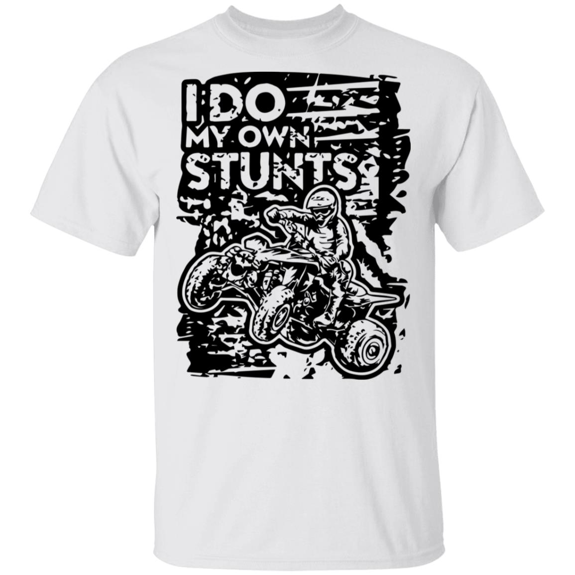 ATV Quad Own Stunts Black T Shirt - Teechipus