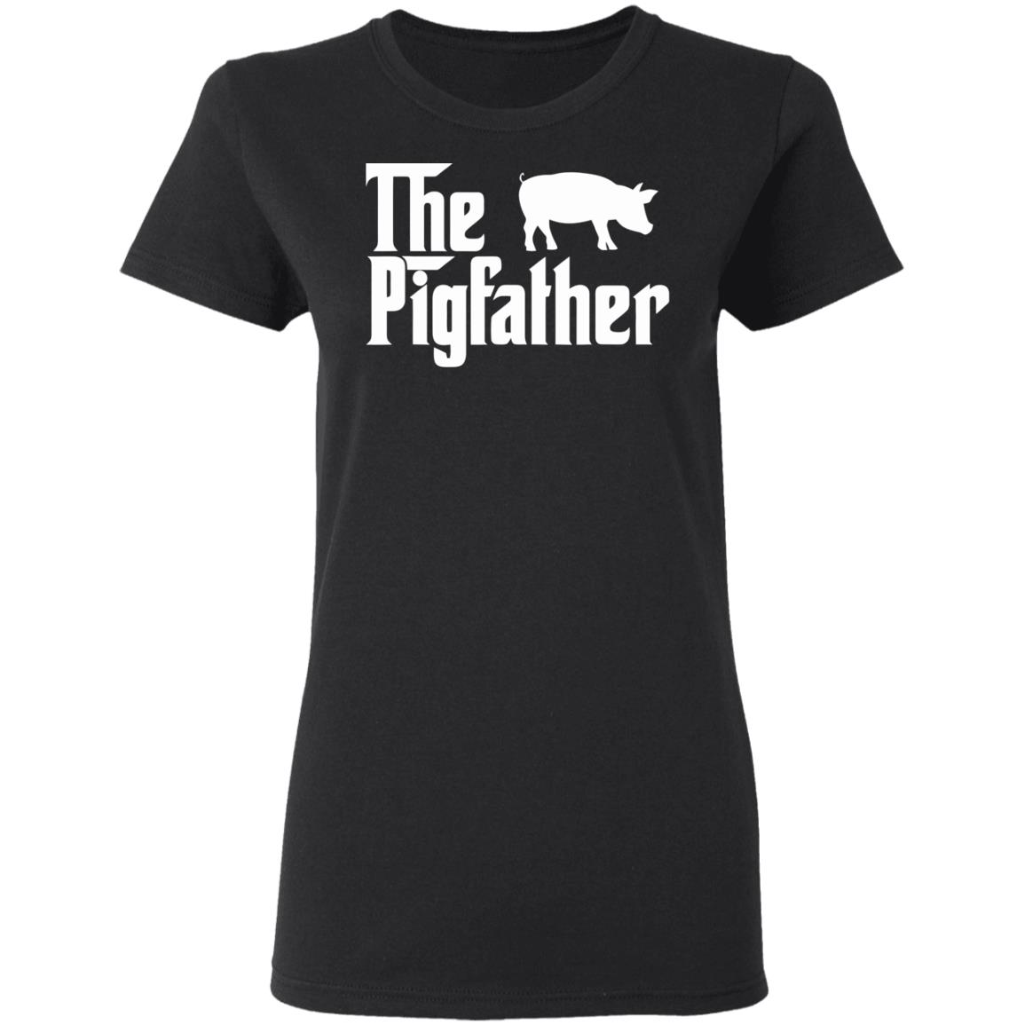 The Pig Father T Shirt black hoodie sweatshirt - Teechipus
