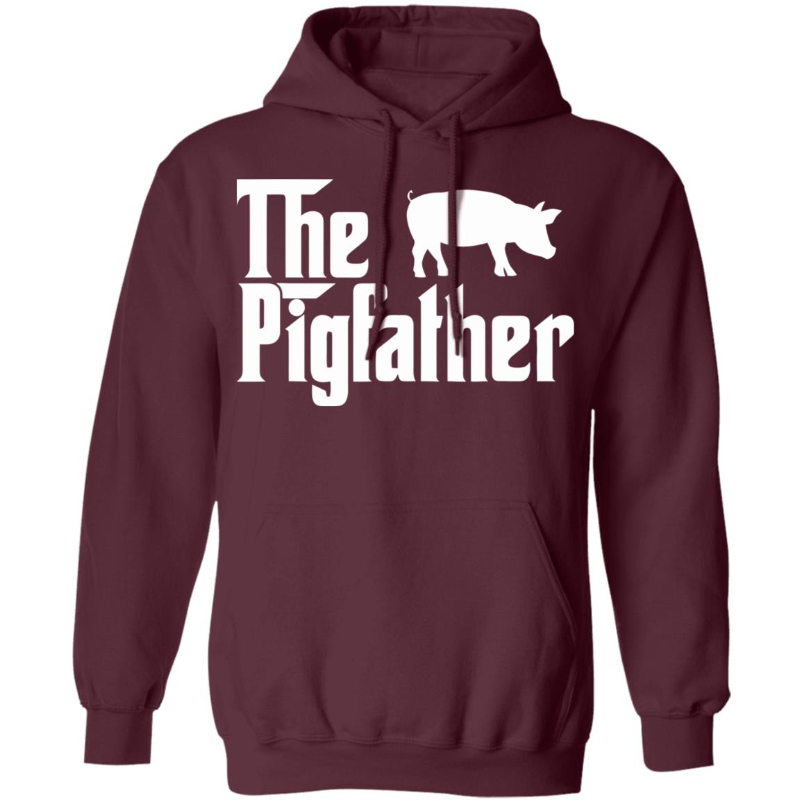 The Pig Father T Shirt black hoodie sweatshirt - Teechipus
