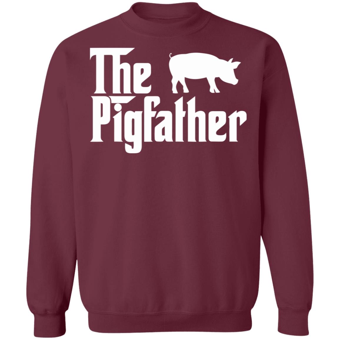 The Pig Father T Shirt black hoodie sweatshirt - Teechipus