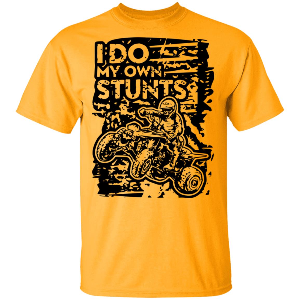 ATV Quad Own Stunts Black T Shirt - Teechipus