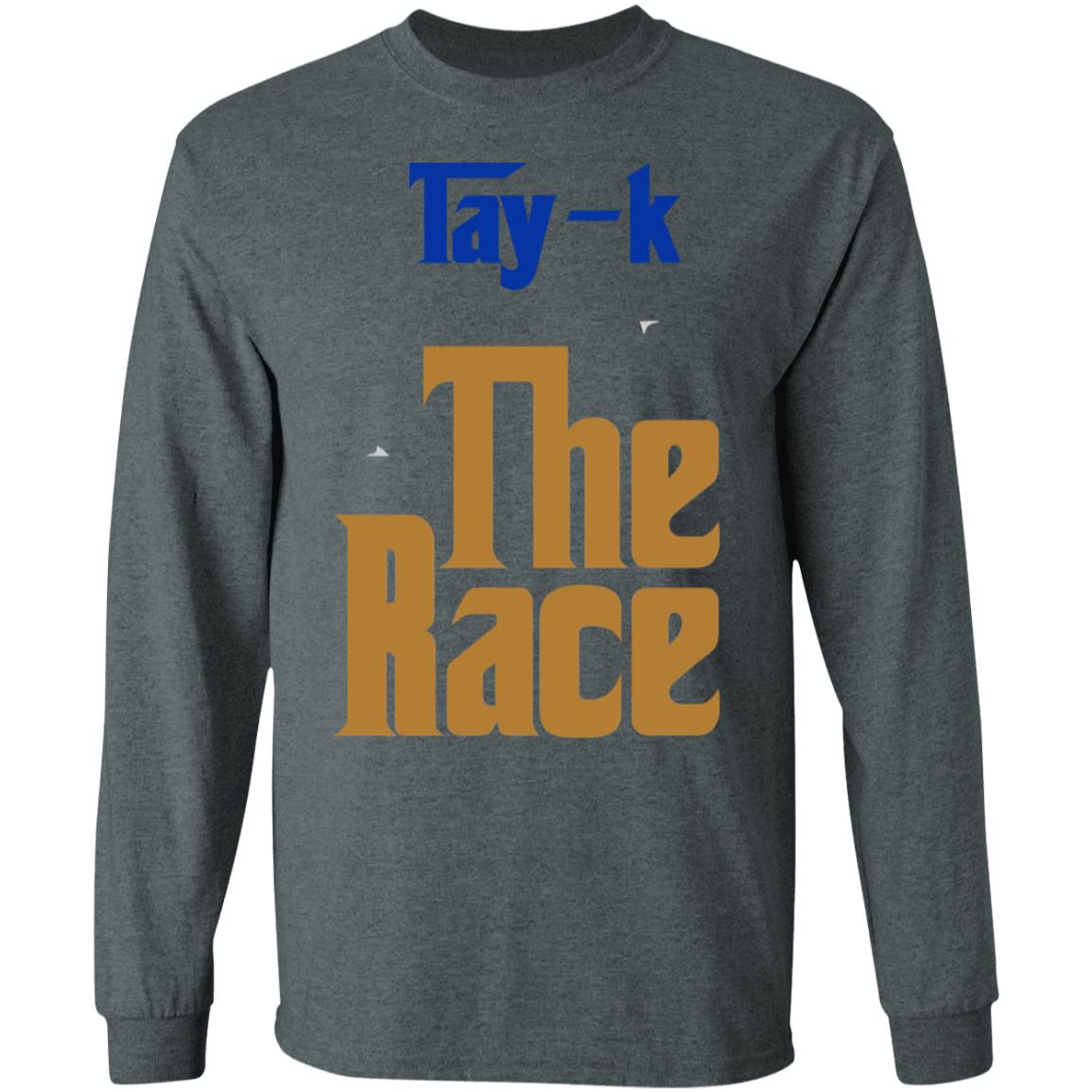 tay k the race shirt black hoodie sweatshirt - Teechipus