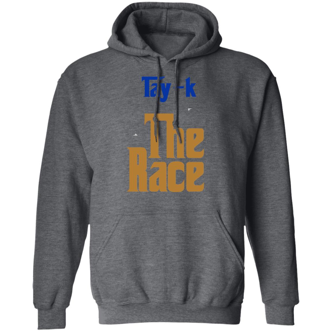 tay k the race shirt black hoodie sweatshirt - Teechipus