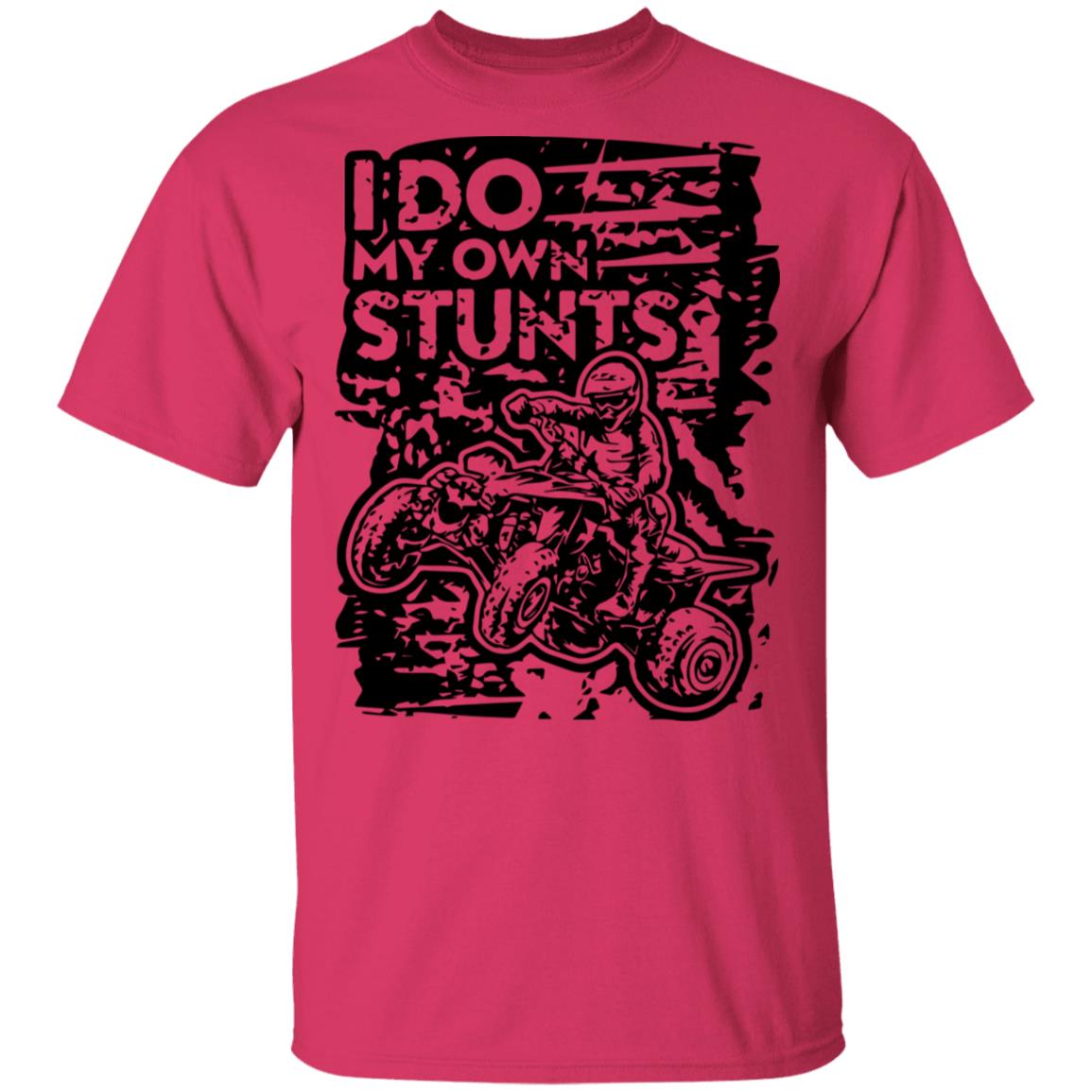 ATV Quad Own Stunts Black T Shirt - Teechipus