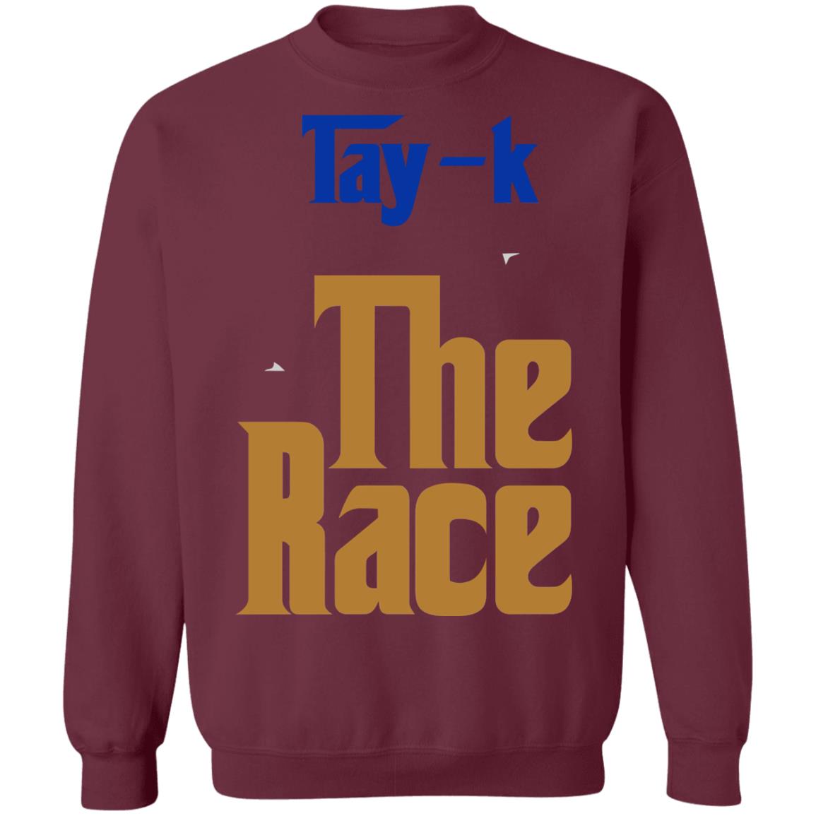 tay k the race shirt black hoodie sweatshirt - Teechipus