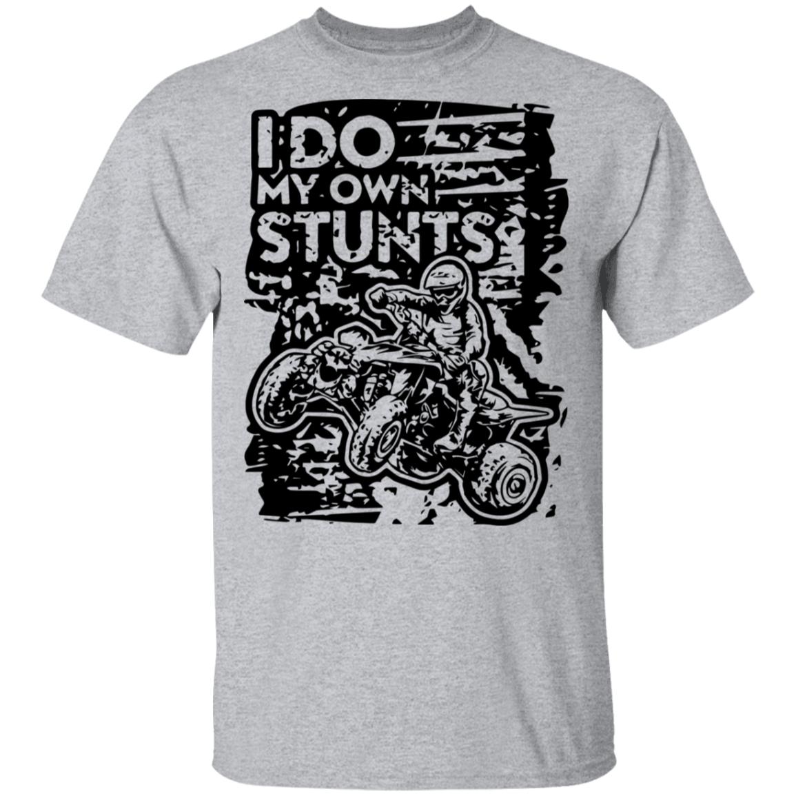 ATV Quad Own Stunts Black T Shirt - Teechipus