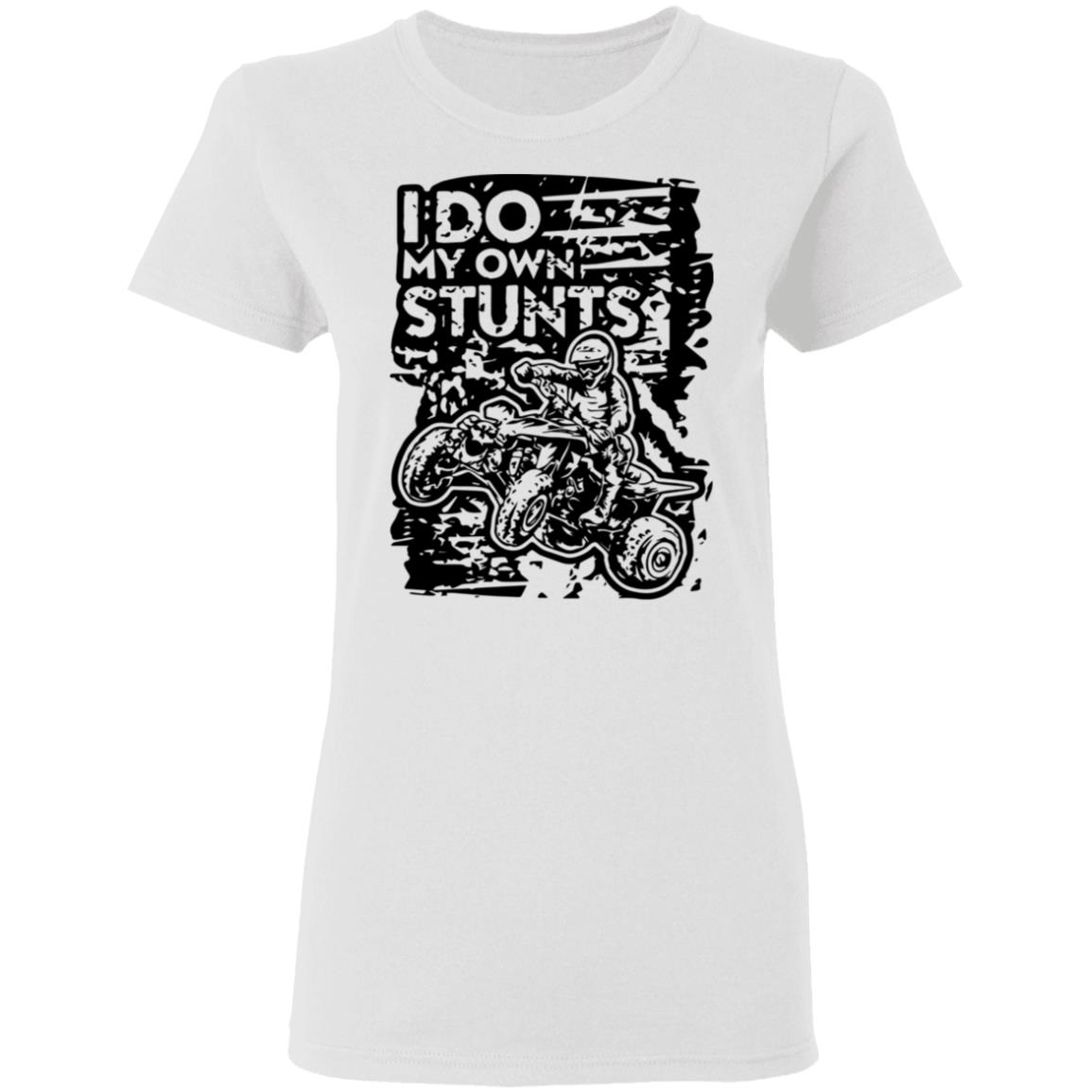 ATV Quad Own Stunts Black T Shirt - Teechipus