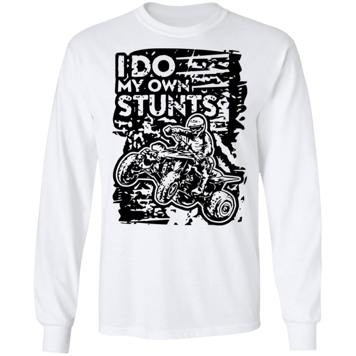 ATV Quad Own Stunts Black T Shirt - Teechipus
